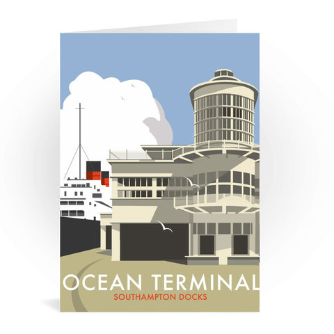 Ocean Terminal, Southampton Greeting Card