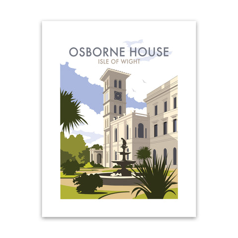 Osborne House, IOW Art Print