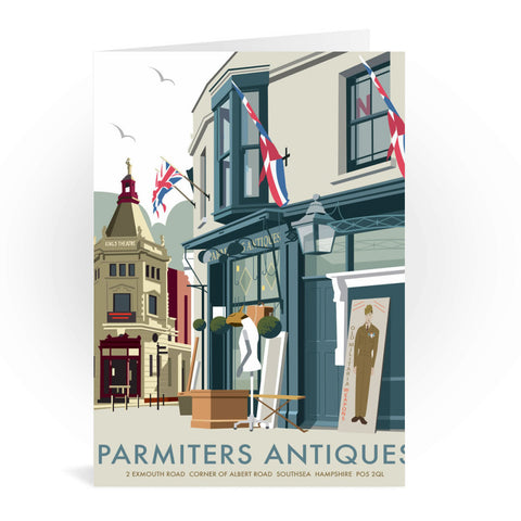 Parmiters Antiques Greeting Card