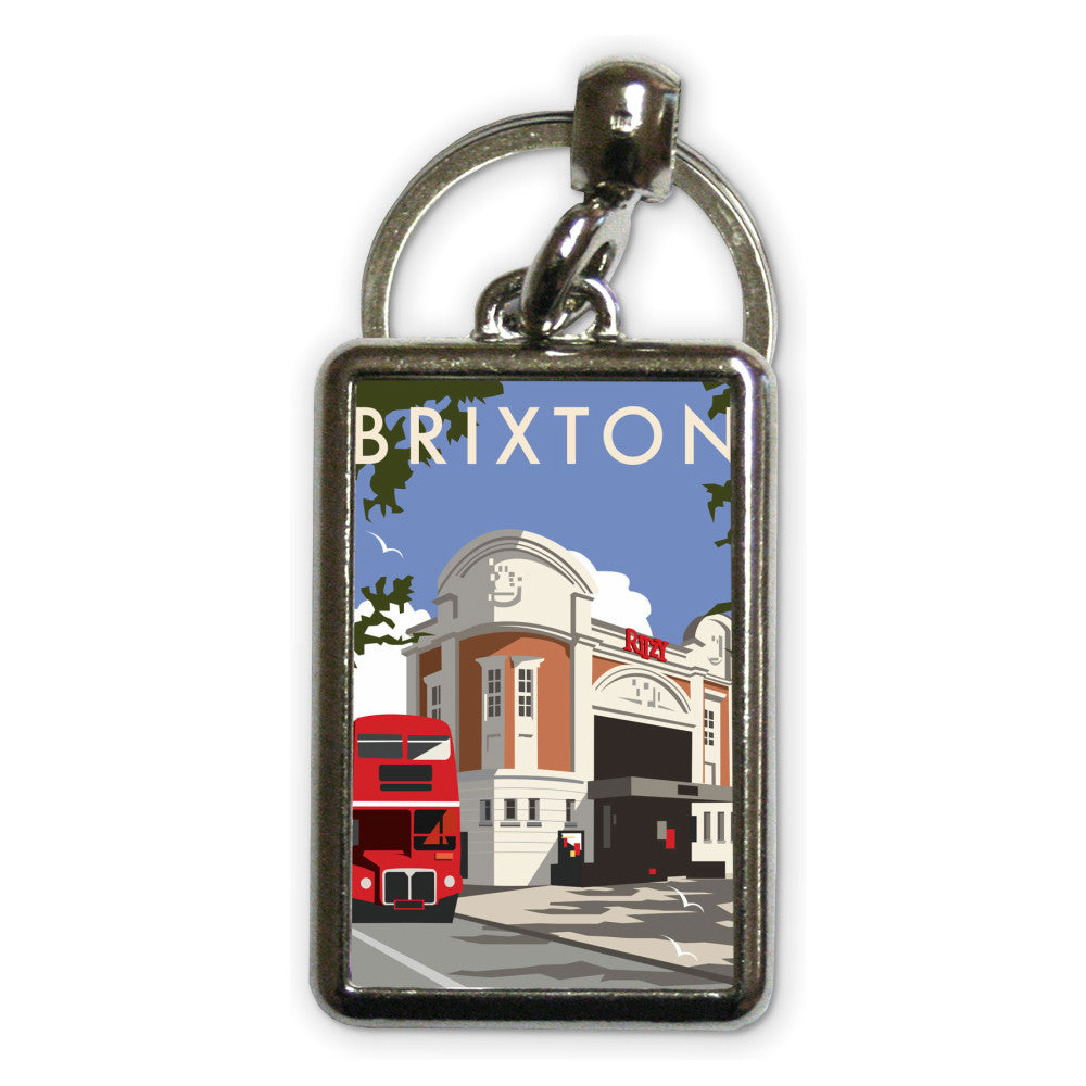 Brixton Metal Keyring