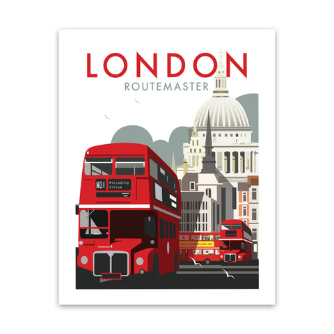 London Routemaster Art Print