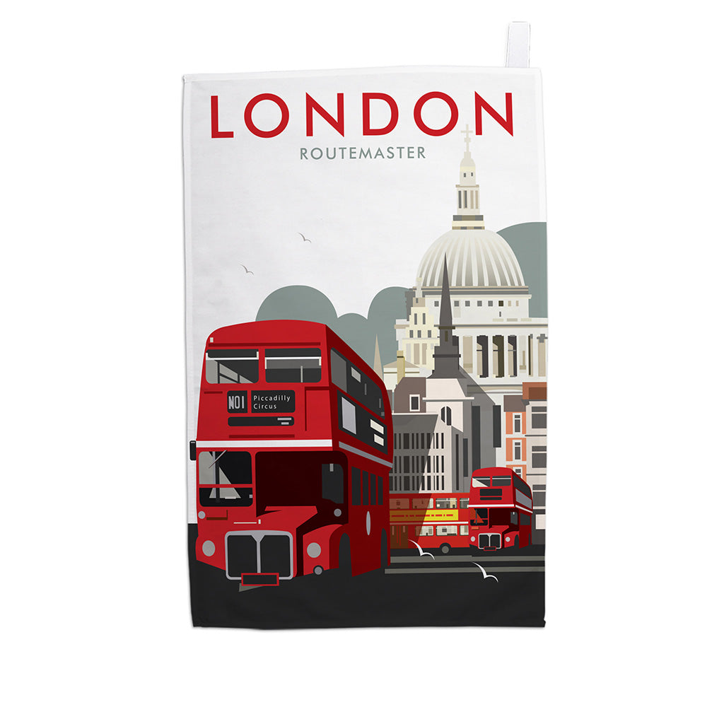 London Routemaster Tea Towel