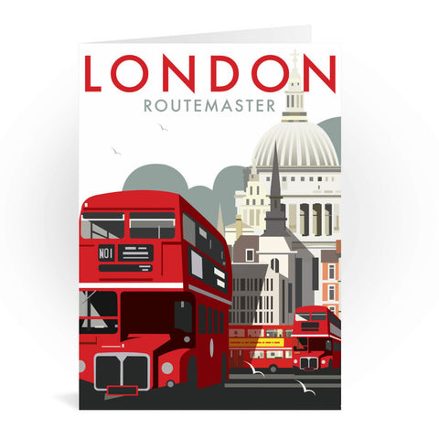London Routemaster Greeting Card