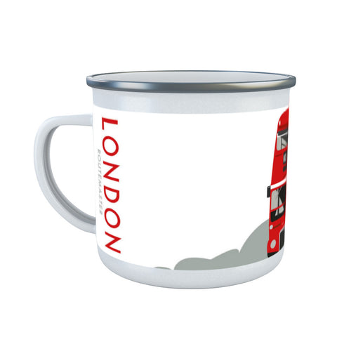 London Routemaster Enamel Mug
