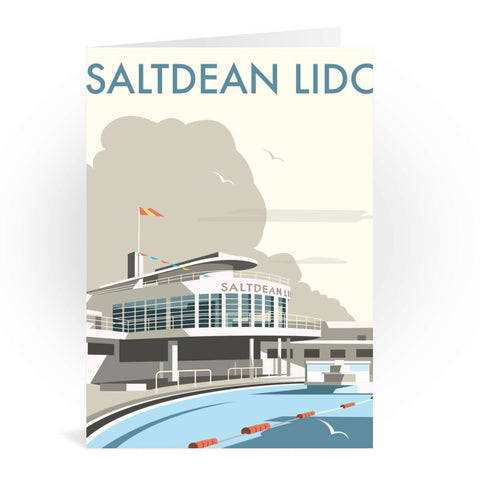 Saltdean Lido Greeting Card