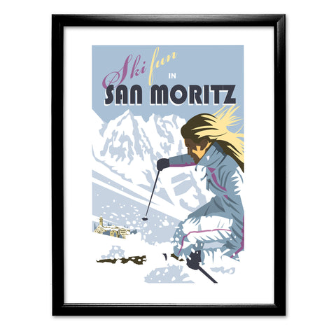San Moritz Art Print