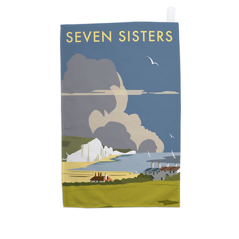 Seven Sisters Tea Towel