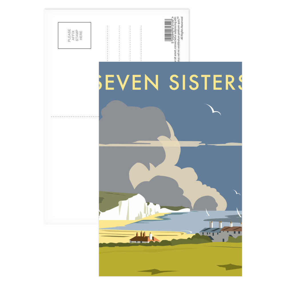Seven Sisters Postcard Pack of 8