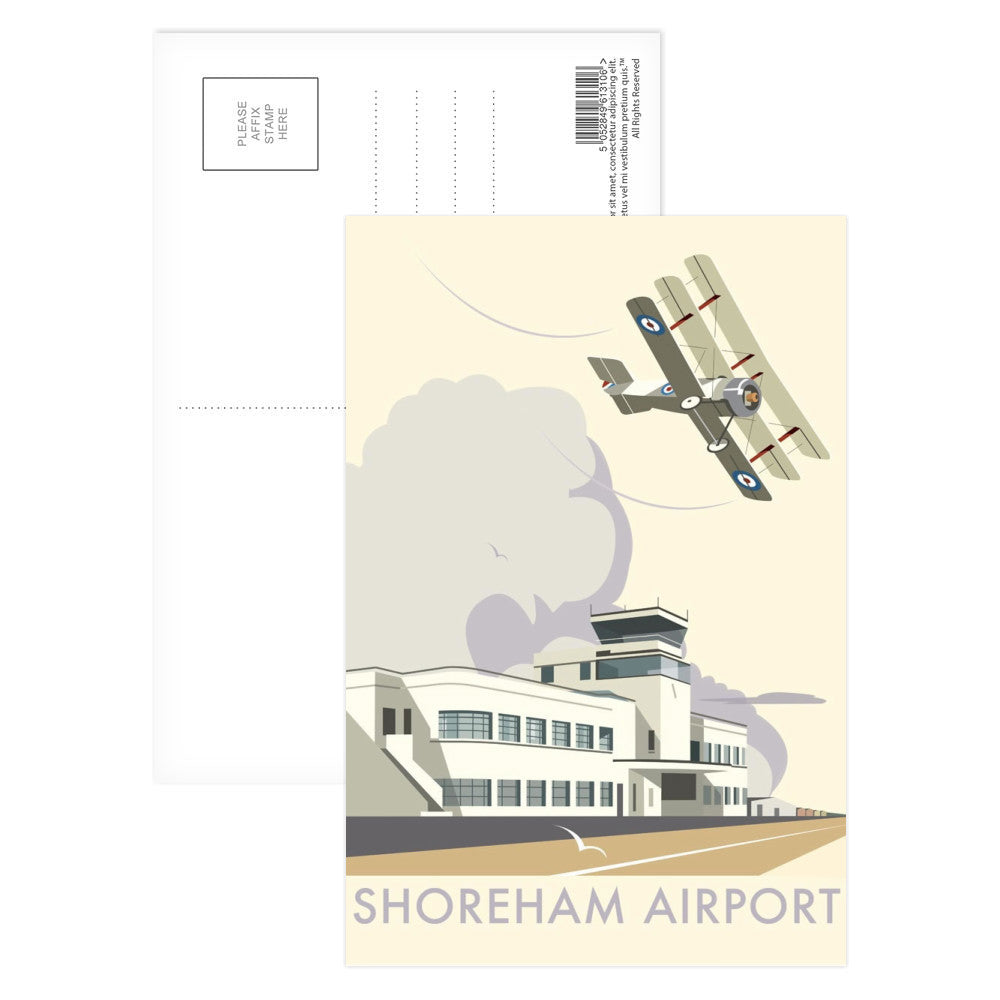 Shoreham Airport Postcard Pack of 8