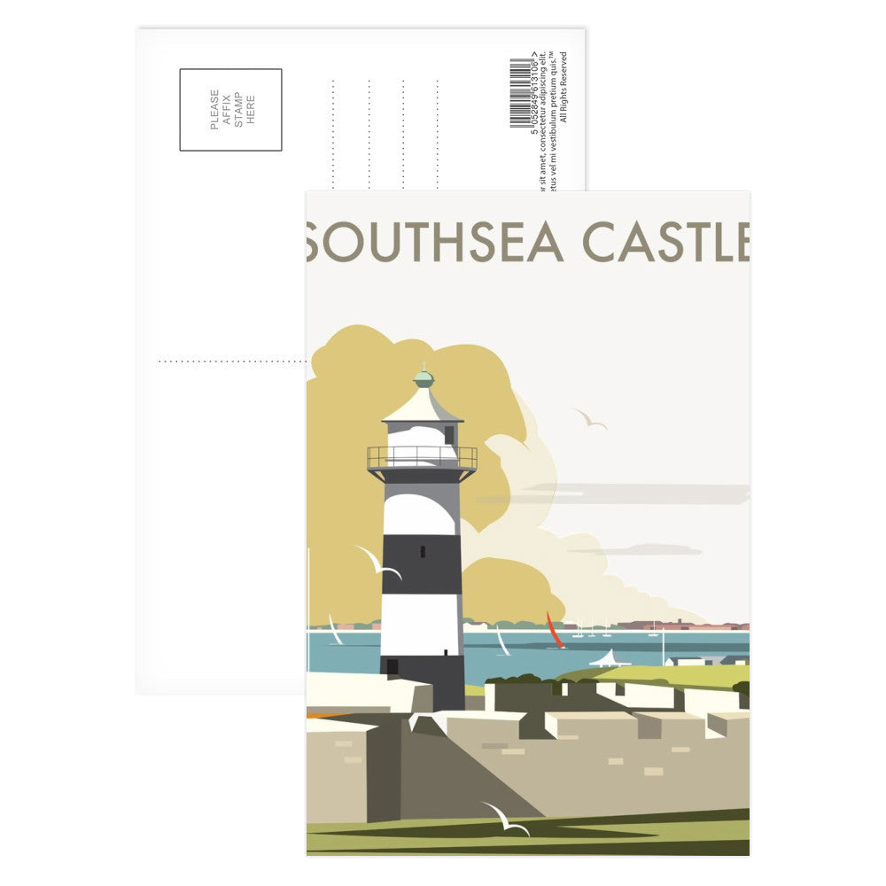 Southsea Castle Postcard Pack of 8