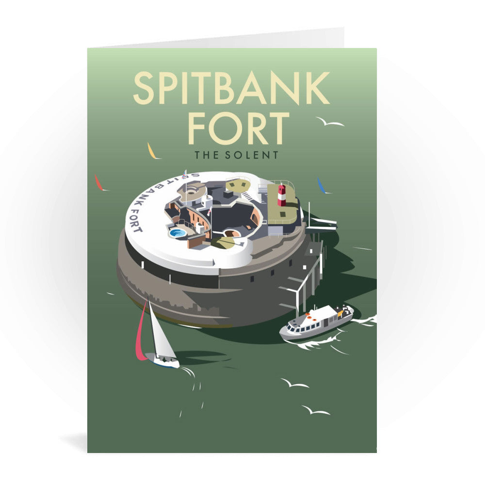 Spitbank Fork Greeting Card