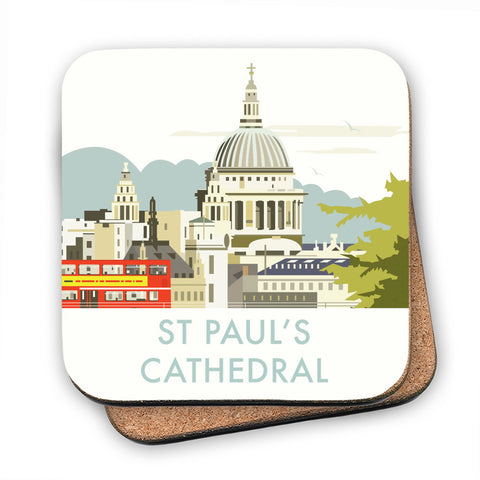St Paul's Cathedral, London - Cork Coaster