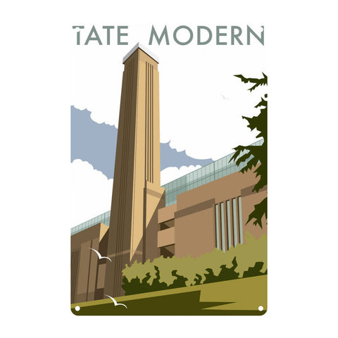 The Tate Modern Metal Sign