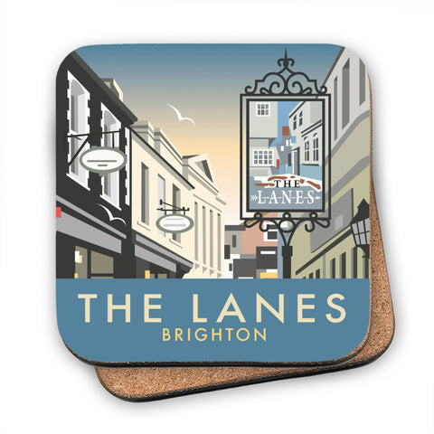 The Lanes, Brighton - Cork Coaster