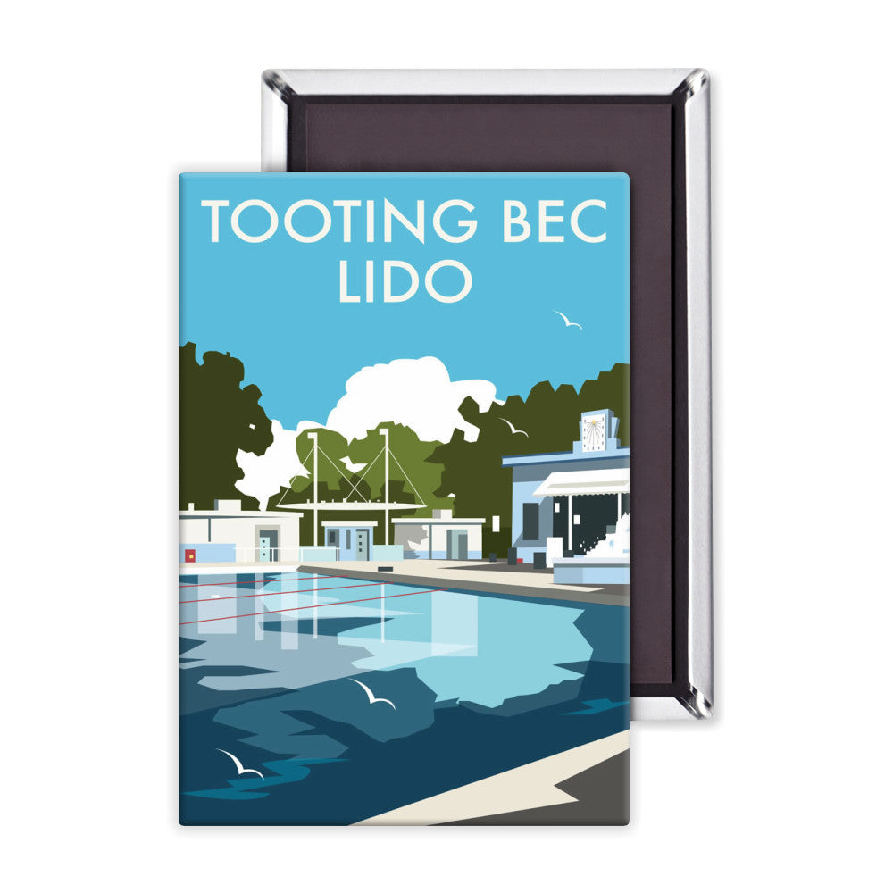 Tooting Bec Lido Magnet