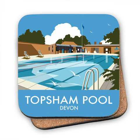 Topsham Pool, Devon - Cork Coaster