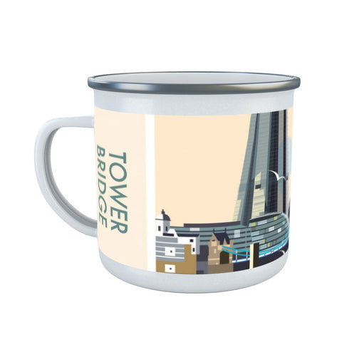 Tower Bridge Enamel Mug