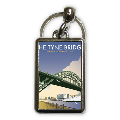 Tyne Bridge Metal Keyring