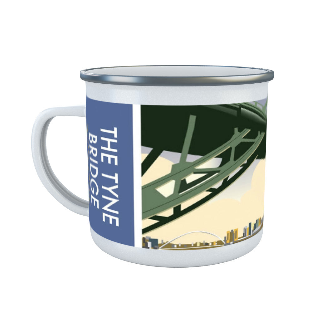 Tyne Bridge Enamel Mug
