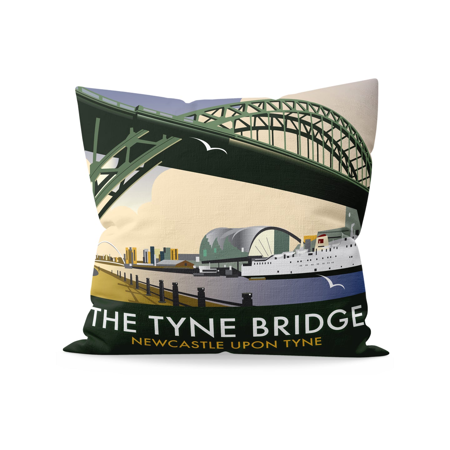 Tyne Bridge Cushion