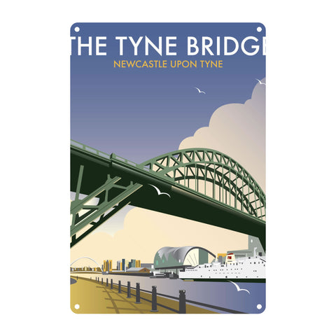 Tyne Bridge Metal Sign