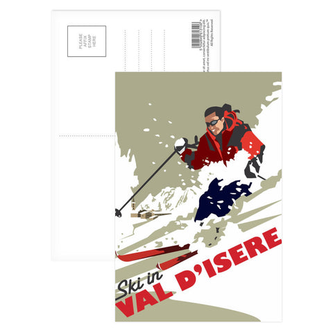 Val D'Isere Postcard Pack of 8