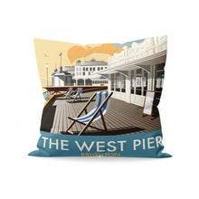 Load image into Gallery viewer, West Pier, Brighton Cushion
