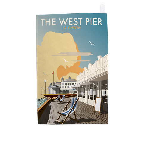 West Pier, Brighton Tea Towel