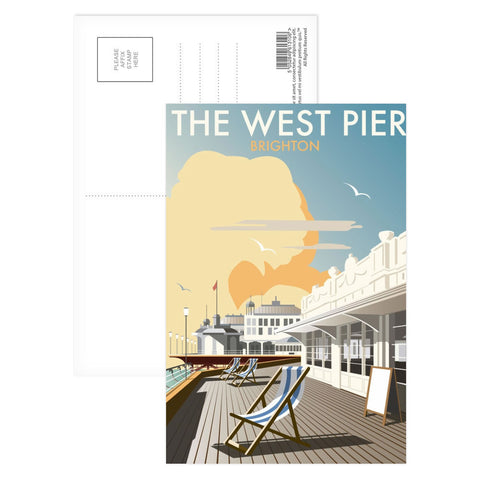 West Pier, Brighton Postcard Pack of 8