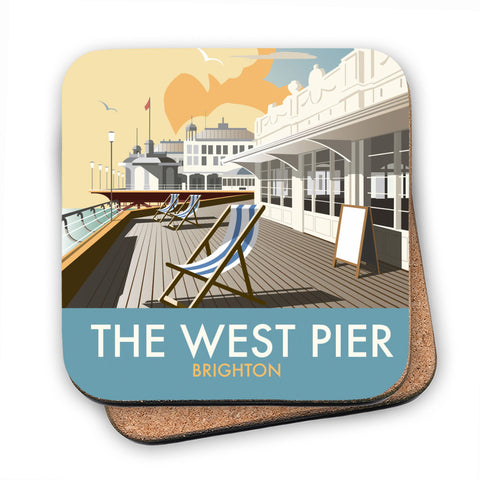 The West Pier, Brighton - Cork Coaster