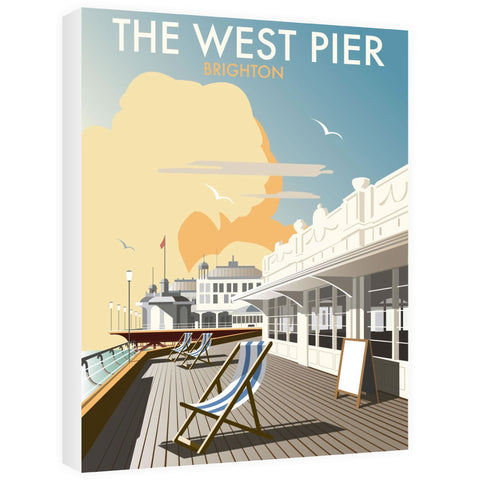 The West Pier, Brighton - Canvas