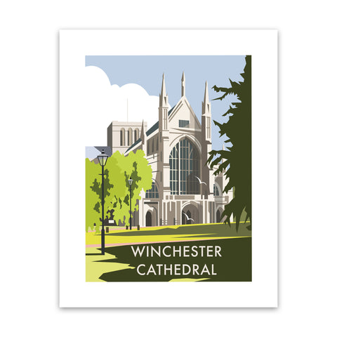 Winchester Cathedral Art Print
