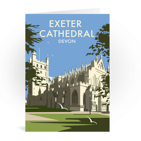 Exeter Cathedral Greeting Card