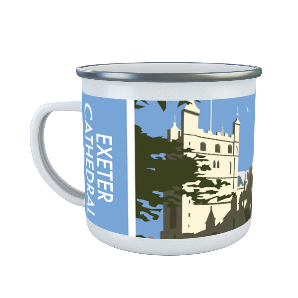 Exeter Cathedral Enamel Mug