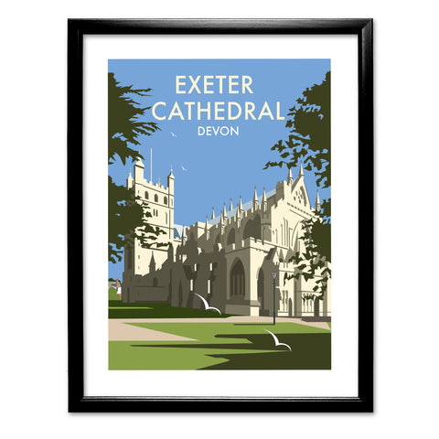 Exeter Cathedral Art Print