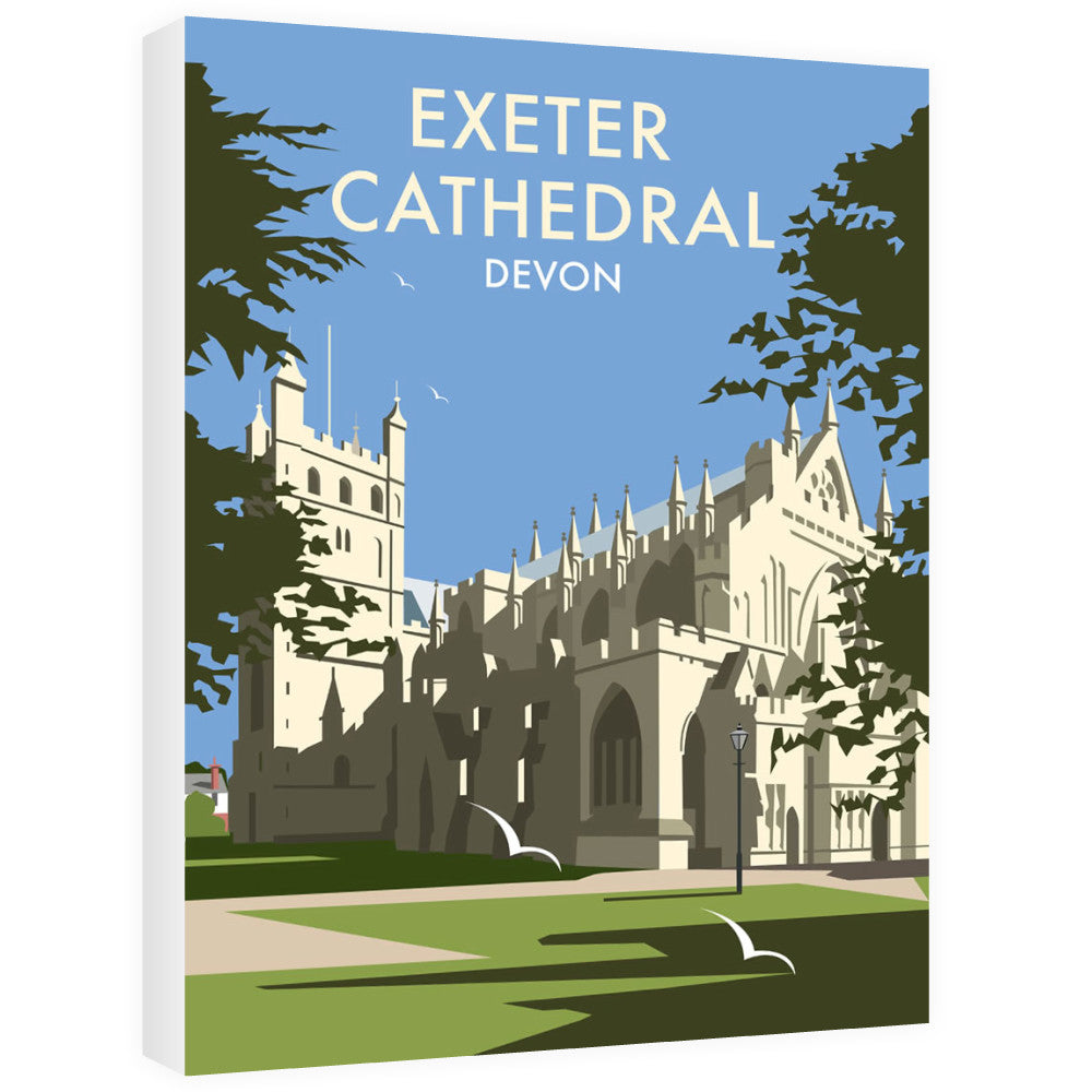Exeter Cathedral, Devon - Canvas