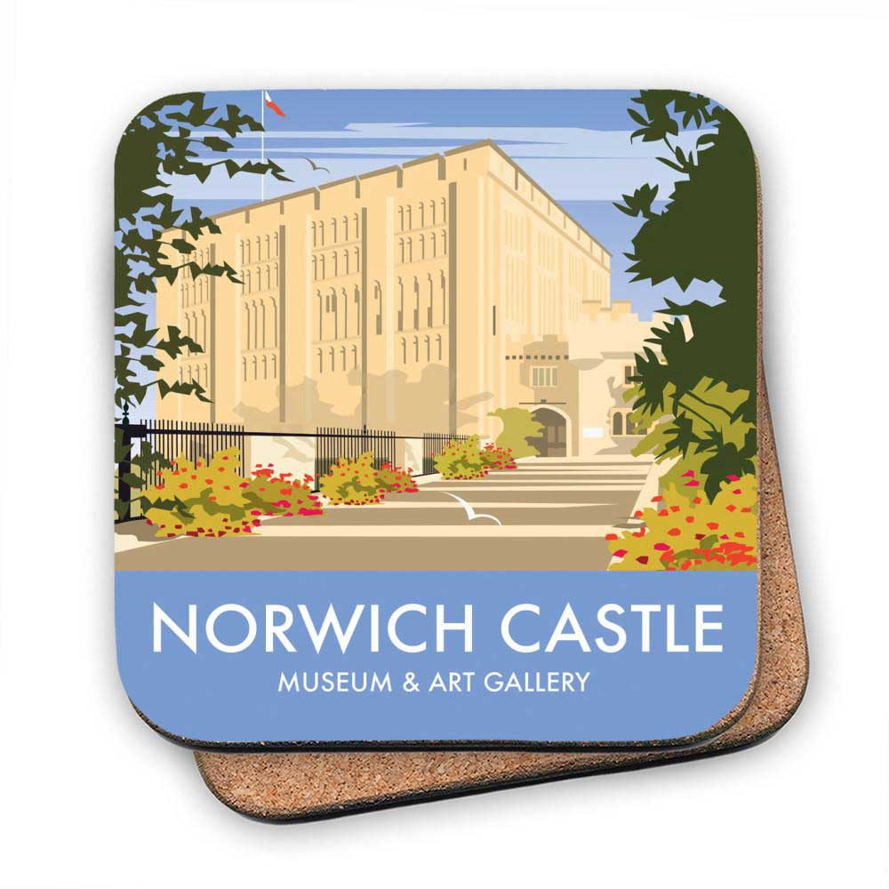 Norwich Castle, Norfolk - Cork Coaster