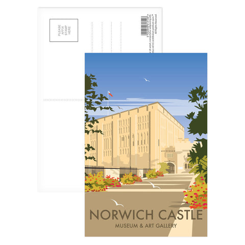 Norwich Castle Postcard Pack of 8