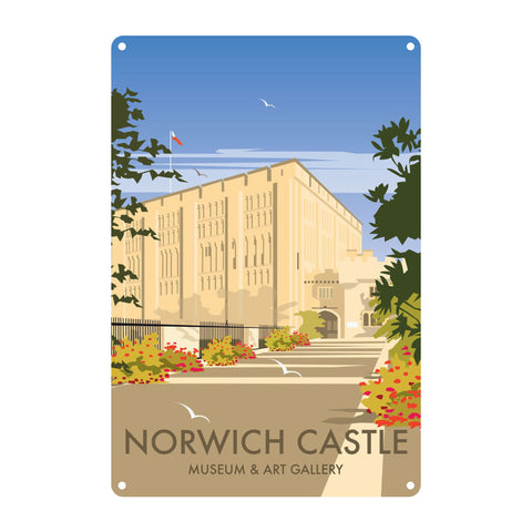 Norwich Castle Metal Sign