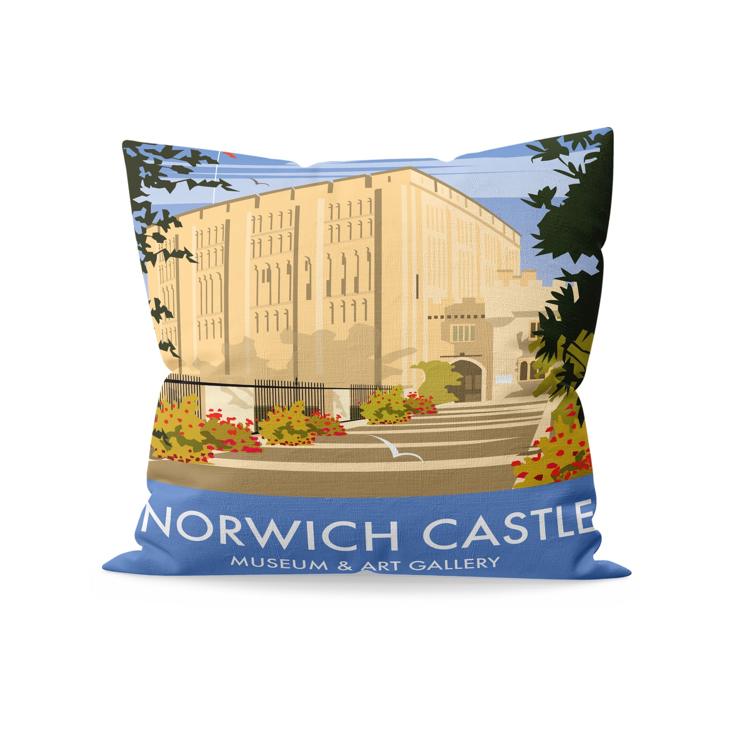 Norwich Castle Cushion
