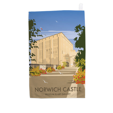 Norwich Castle Tea Towel