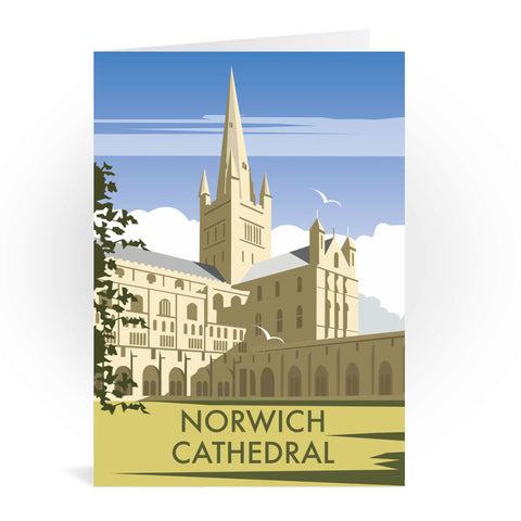 Norwich Cathedral Greeting Card
