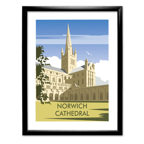 Norwich Cathedral Art Print
