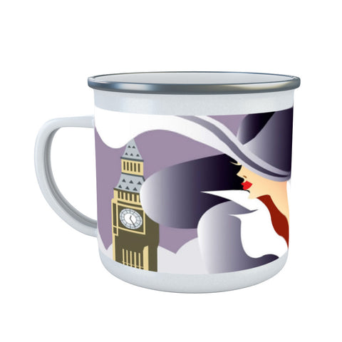 London Blank Enamel Mug