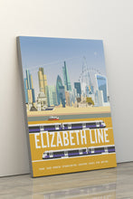 Load image into Gallery viewer, The Elizabeth Line - Canvas
