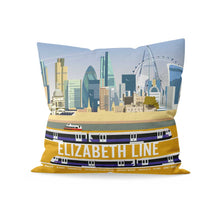 Load image into Gallery viewer, The Elizabeth Line Cushion
