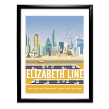 Load image into Gallery viewer, The Elizabeth Line Art Print
