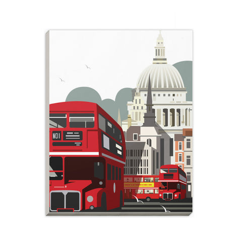 London Routemaster Blank A6 Notepad