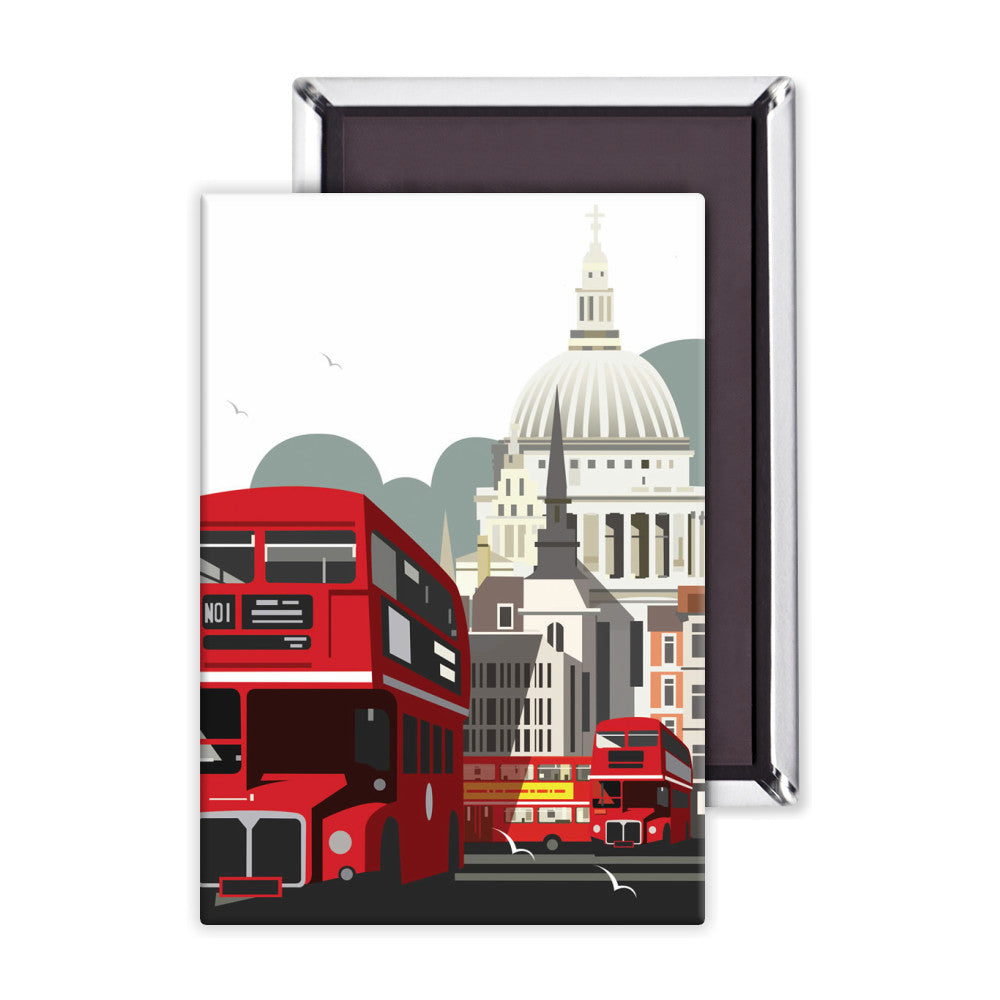 London Routemaster Blank Magnet
