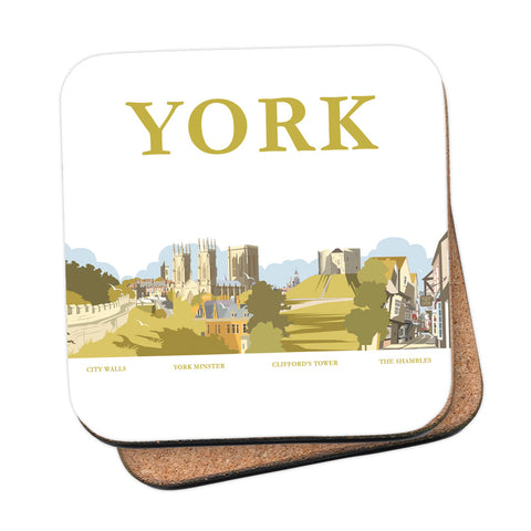 York - Cork Coaster